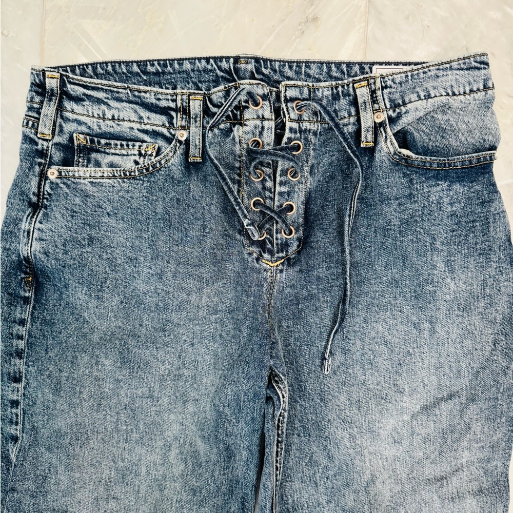 GAP Women’s Light Blue Loose Low Ride Jeans - Picture 2 of 4